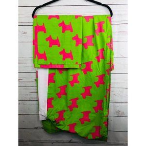 Scottie Dog Bed Skirt & Curtains